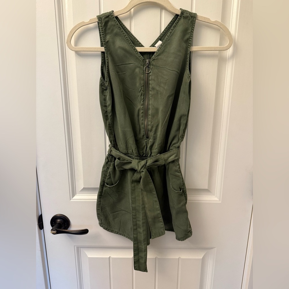 Justice Olive Zip-Up Dress